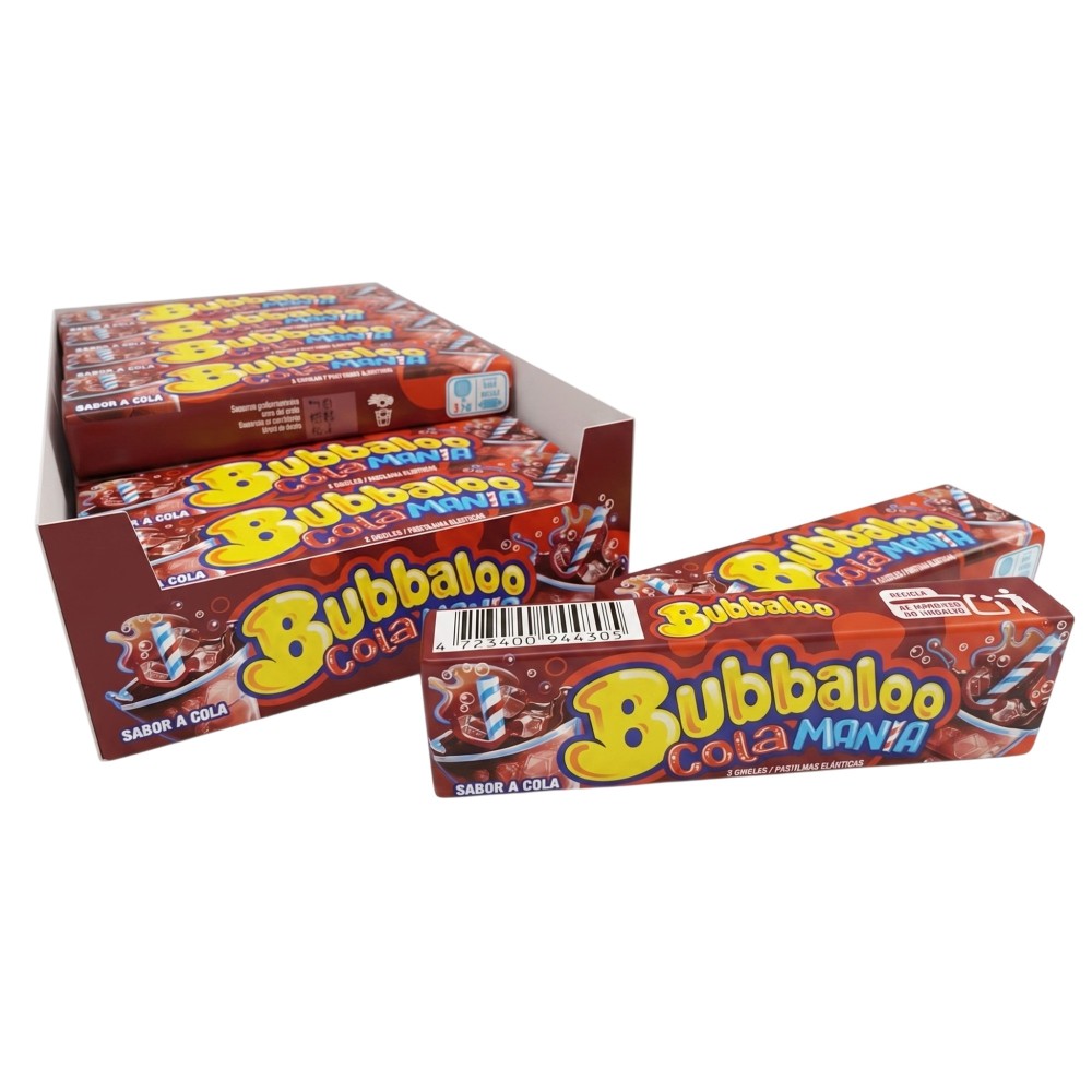 Chicles bubbaloo Cola
