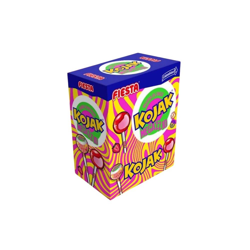 Fiesta Kojak Megazzid relleno de chicle